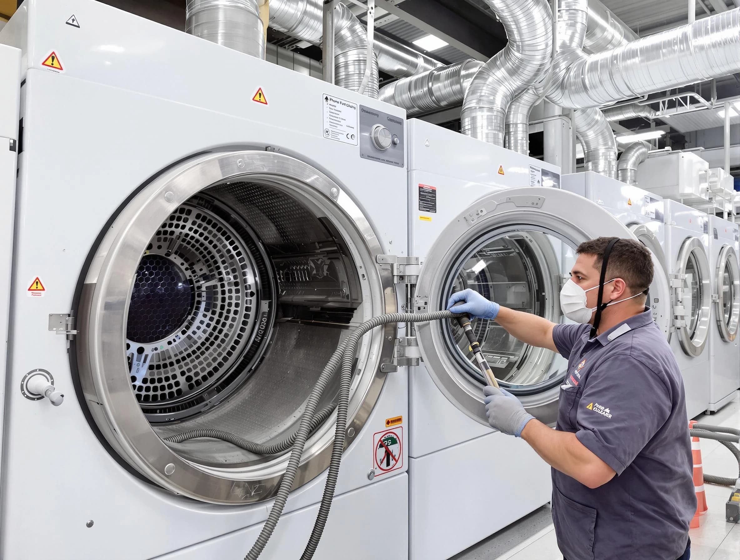 Industrial-grade dryer vent cleaning by Williamsburg Dryer Vent Cleaning in Williamsburg