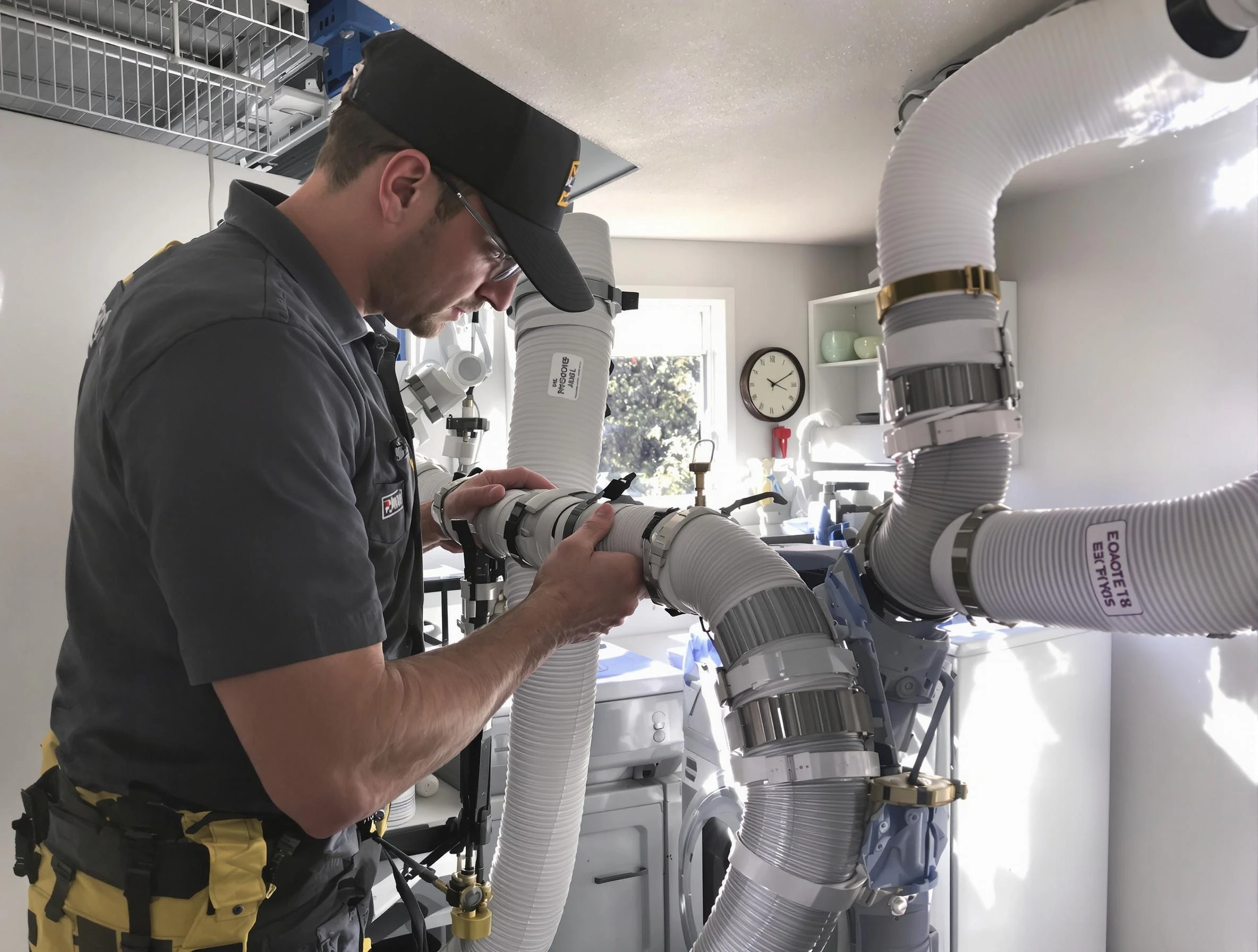 Dryer Vent Hose Installation in Williamsburg